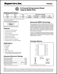 VN3205N6 Datasheet