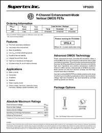 VP3203N3 Datasheet