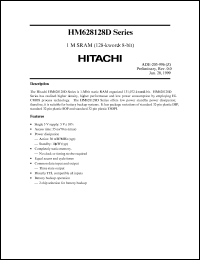 HM628128DLTS-5 Datasheet