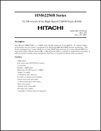 HM62256BLTM-5SL Datasheet