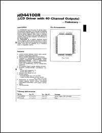 HD44100RFS Datasheet