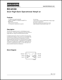 RM4558D/883B Datasheet