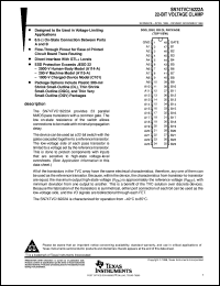 SN74TVC16222ADLR Datasheet