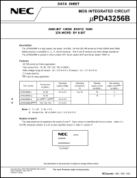 UPD4704G Datasheet