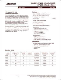 HIN239CB-T Datasheet
