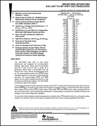 SN74ABT16853DGGR Datasheet