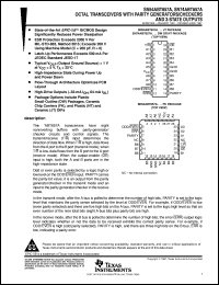 SN74ABT657ADWR Datasheet