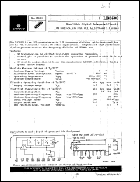 LB3500 Datasheet