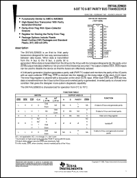 SN74ALS29833DWR Datasheet