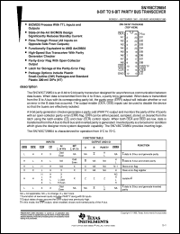 SN74BCT29854DWR Datasheet