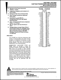 74AC16652DL Datasheet