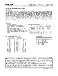 TC554001ATR-85V Datasheet