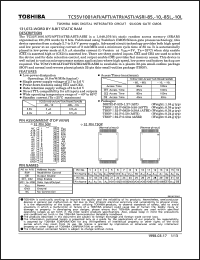 TC55V1001AFT-10 Datasheet