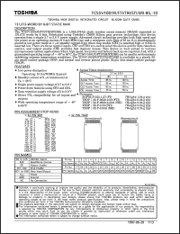 TC55V1001FI-85 Datasheet