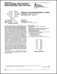 CD74ACT652EN Datasheet