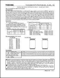 TC55V2001FTI-10 Datasheet
