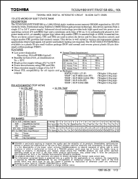 TC58V1001ST-85L Datasheet