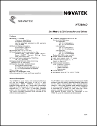 NT3881DF-01 Datasheet