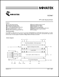 NT3967 Datasheet