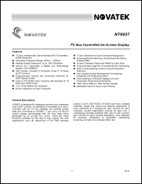 NT6827 Datasheet