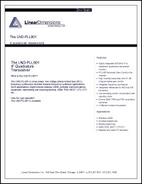 LND-PLL901 Datasheet