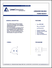 LND821 Datasheet