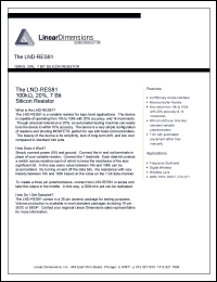 LND-REC81 Datasheet