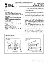 CY74FCT162652ATPVC Datasheet