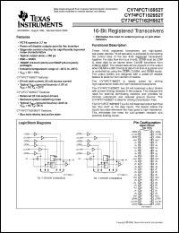 CY74FCT162952BTPVC Datasheet