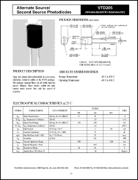 VTD205 Datasheet