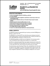 PALCE22V10Z-25SC Datasheet