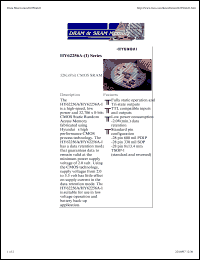 HY62256AJ-I-70 Datasheet