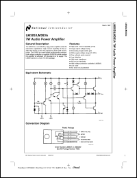 LM383A Datasheet