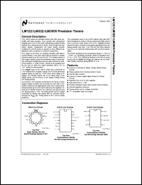 LM122H Datasheet