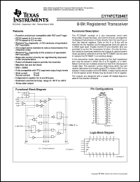 CY74FCT2646ATQCT Datasheet