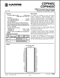 CDP6402DX Datasheet