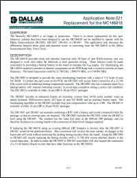 DS1685 Datasheet
