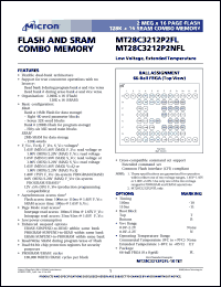 MT28C3212P2NFL-11B Datasheet