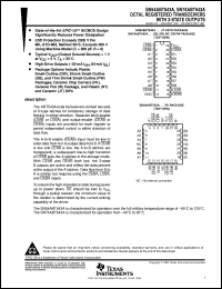 SNJ54ABT543AFK Datasheet