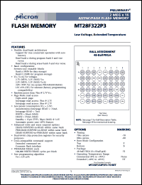 MT28F322P3FJ-80T Datasheet