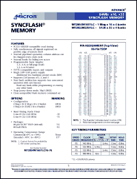 MT28S4M16B1LCTG-7EET Datasheet