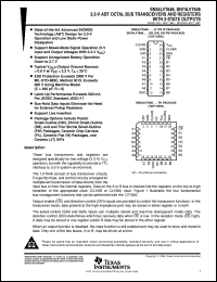 SNJ54LVT646JT Datasheet