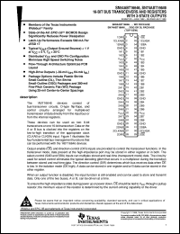 SN74ABT16646DGGR Datasheet