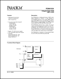 PDM41024LA15TSOTY Datasheet