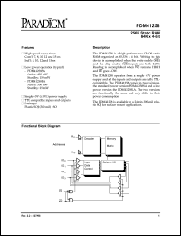 PDM41258SA8SOATY Datasheet