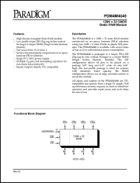 PDM4M4040S25Z Datasheet