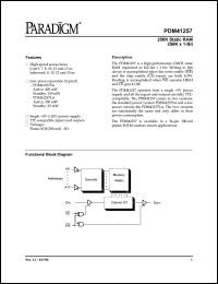 PDM41257SA12SOTR Datasheet