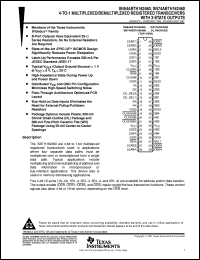 SN74ABTH162460DGGR Datasheet
