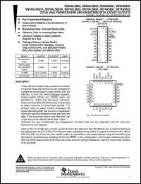 SN74ALS652A-1DWR Datasheet