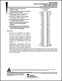 SN74LVC16652DL Datasheet